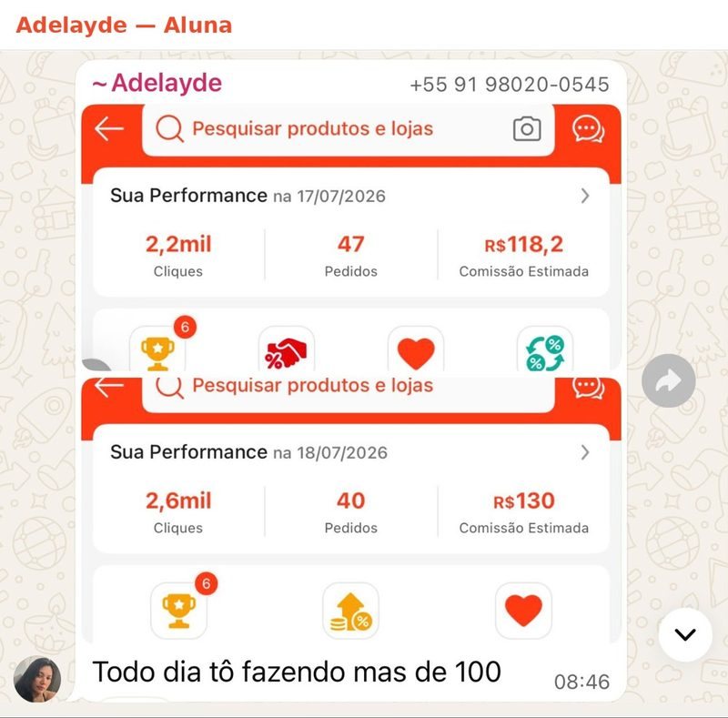 Adelayde evolução
